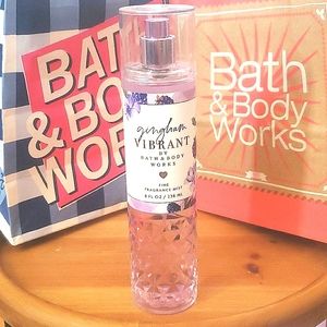 Gingham Vibrant 8oz Bath & Body Works Fine Fragrance Mist NWT